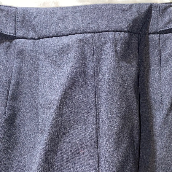 ANN TAYLOR CUFFED CHARCOAL GREY DRESS PANTS SZ 2P - Picture 9 of 16